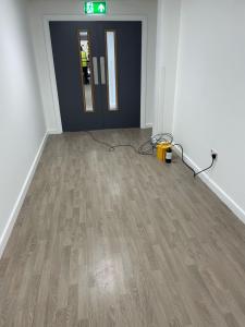 clean hallway