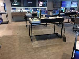 Professional shop floor cleaning