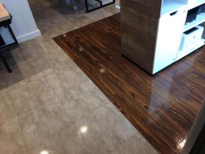 Professional shop floor cleaning
