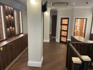 Professional interior fit-out cleaning project
