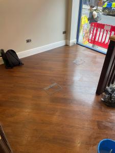 Professional interior fit-out cleaning project