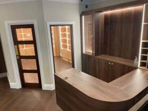 Professional interior fit-out cleaning project