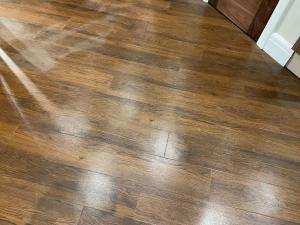Professional interior fit-out cleaning project