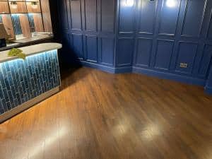 Professional interior fit-out cleaning project