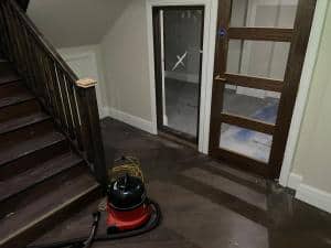Professional interior fit-out cleaning project